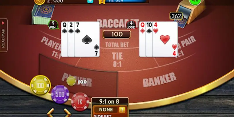 Mẹo chơi baccarat tối ưu hóa tỷ lệ thắng dựa trên cửa đặt