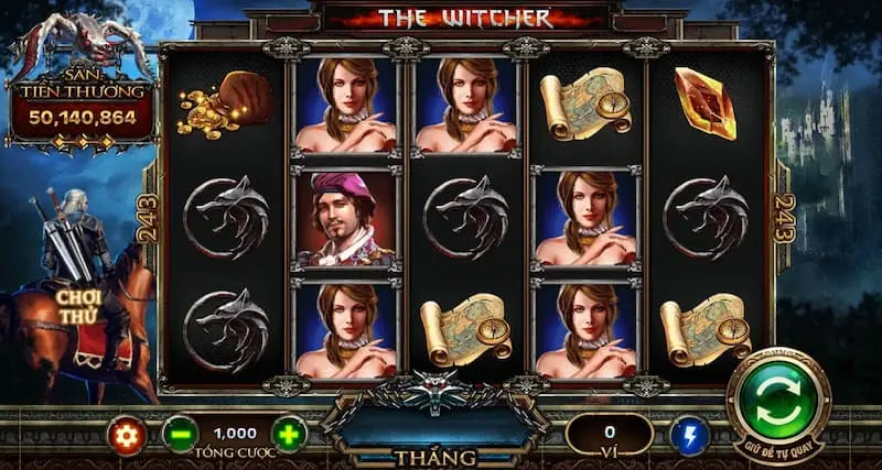 Những biểu tượng đặc biệt trong Quay hũ The Witcher